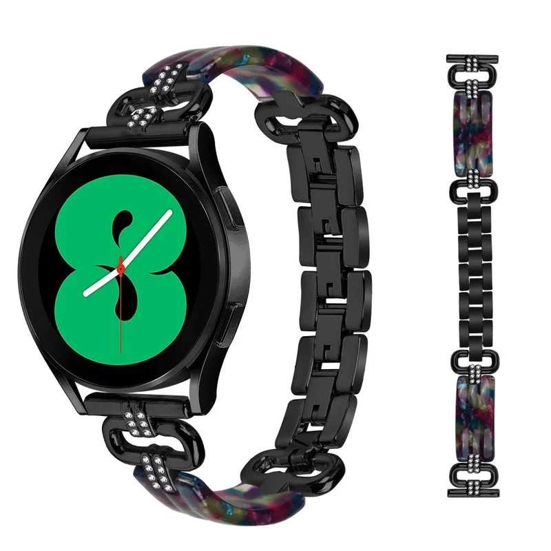 Samsung Galaxy Watch4 Active Classic / Watch 5 Pro Active Resin Smart Watch Strap