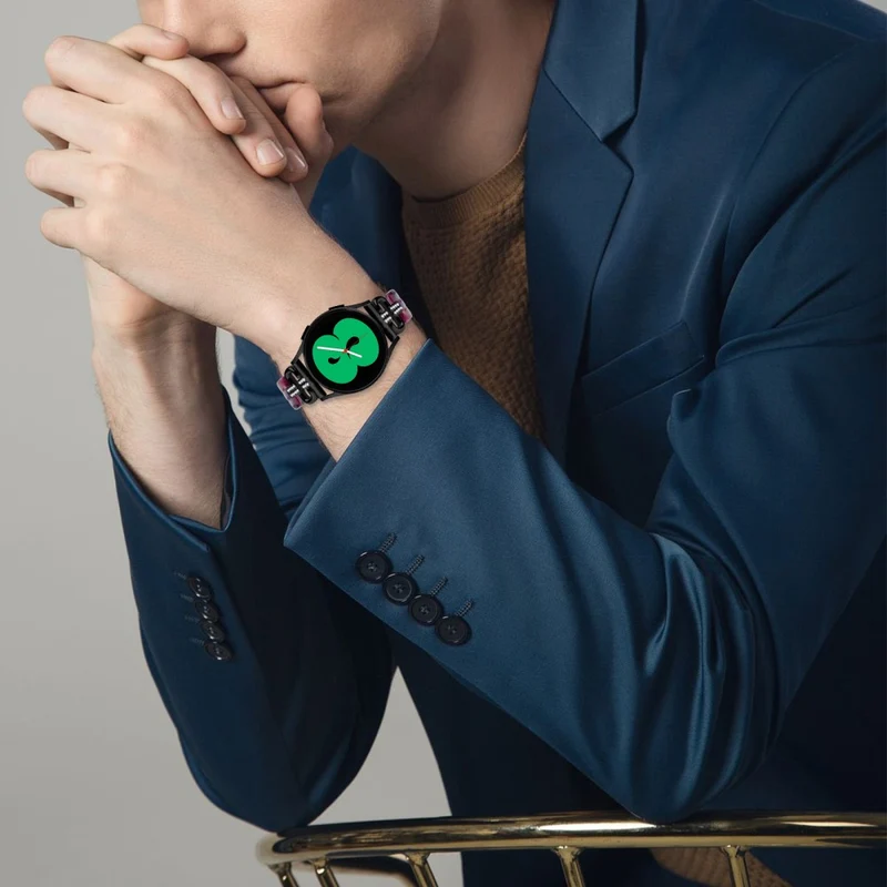 Samsung Galaxy Watch4 Active Classic / Watch 5 Pro Active Resin Smart Watch Strap
