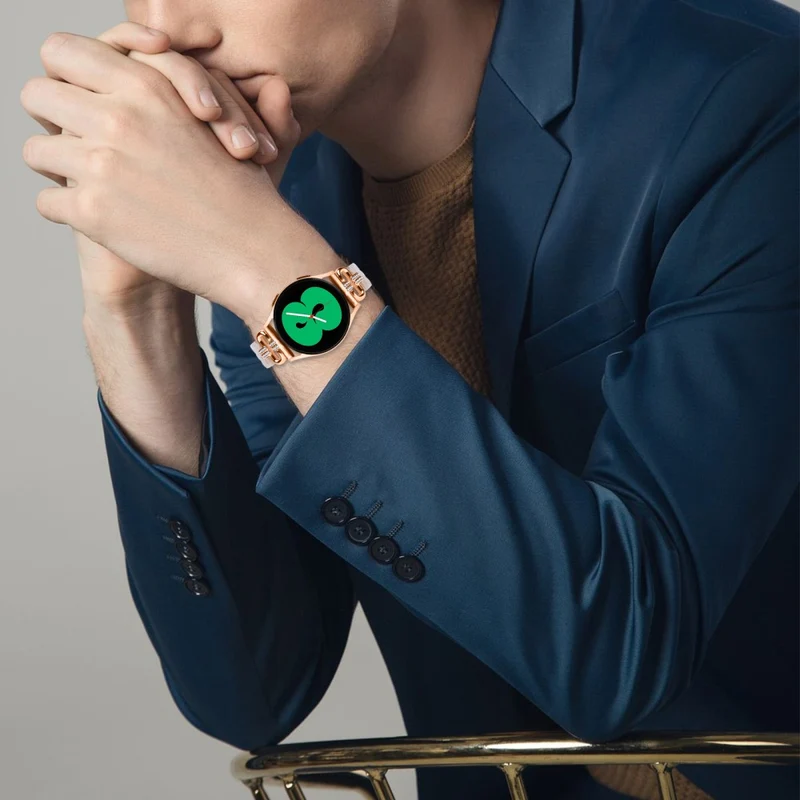 Samsung Galaxy Watch4 Active Classic / Watch 5 Pro Active Resin Smart Watch Strap