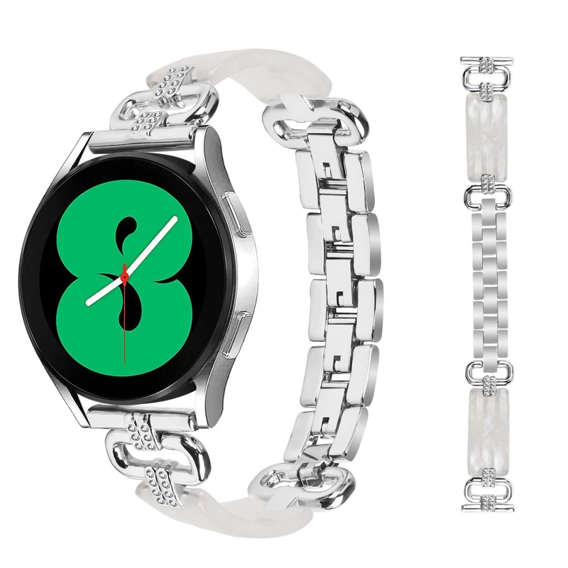 Samsung Galaxy Watch4 Active Classic / Watch 5 Pro Active Resin Smart Watch Strap