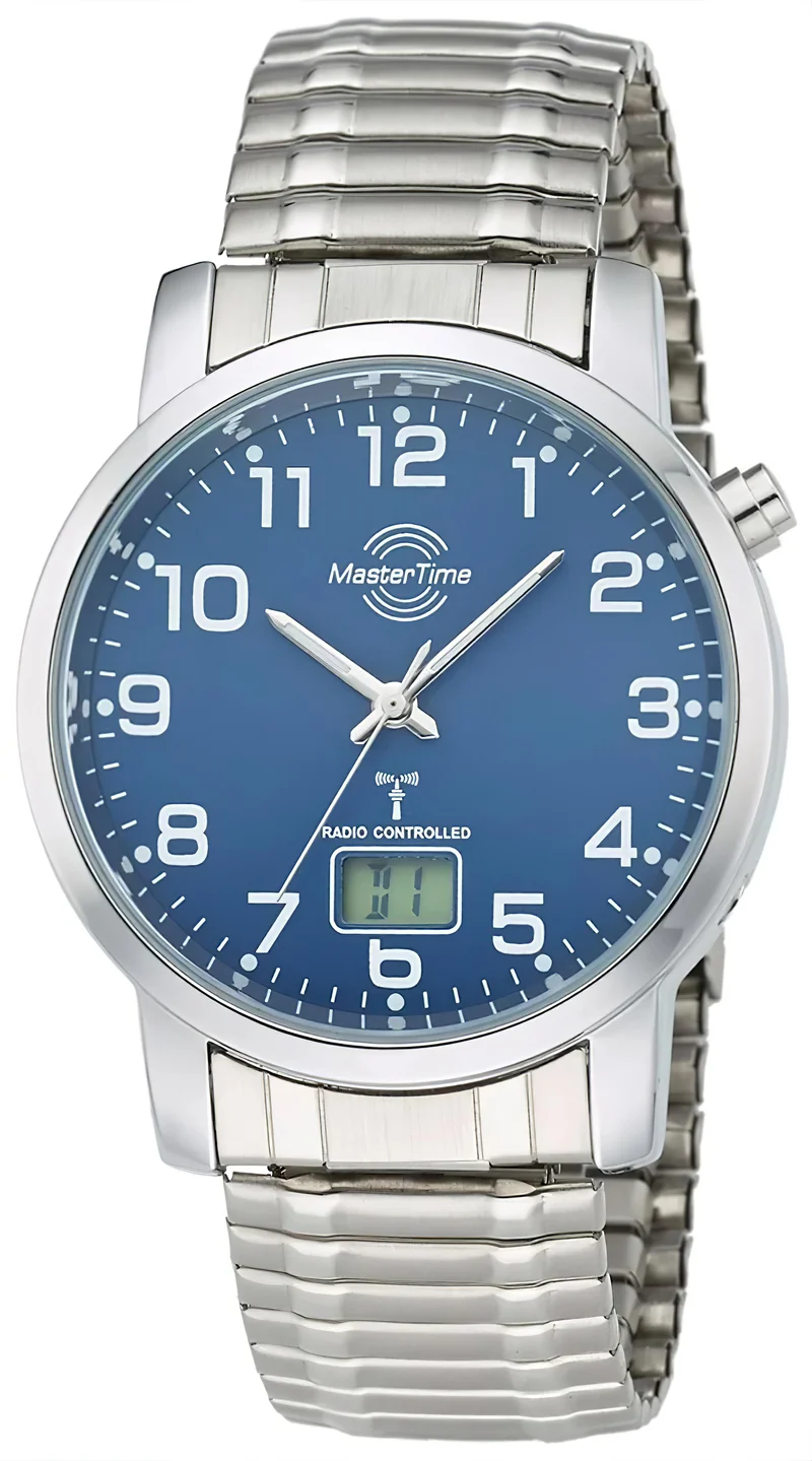 Master Time Basic MTGA-10489-32M Herrenuhr • Präzise Funktechnologie • Hohe Ablesbarkeit