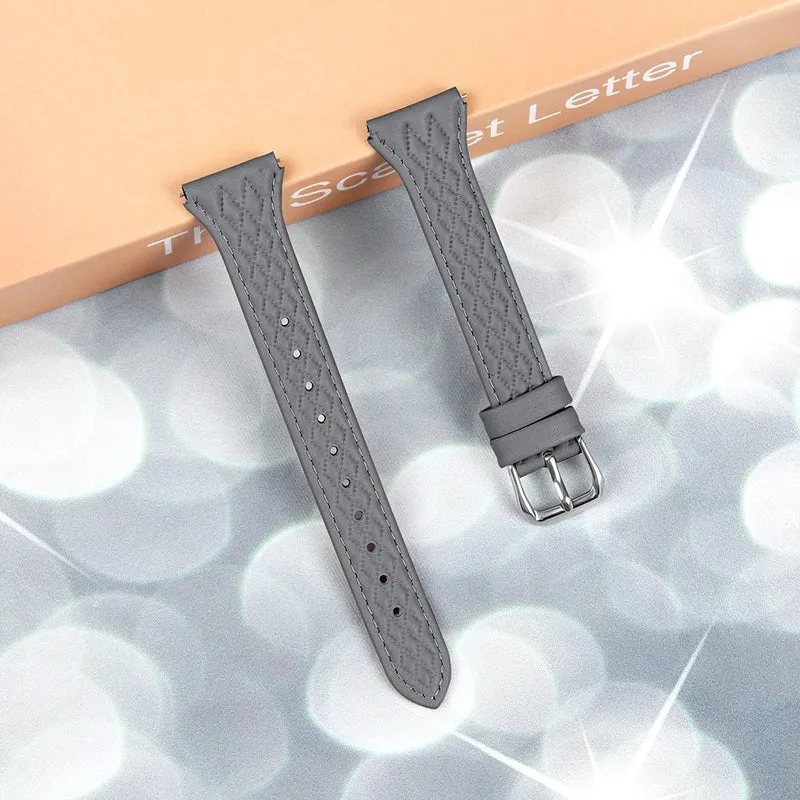 Huawei Watch 2 / GT 2 42mm / GT 3 42mm Replacement Band Top-Layer Cow Leather Watch Strap