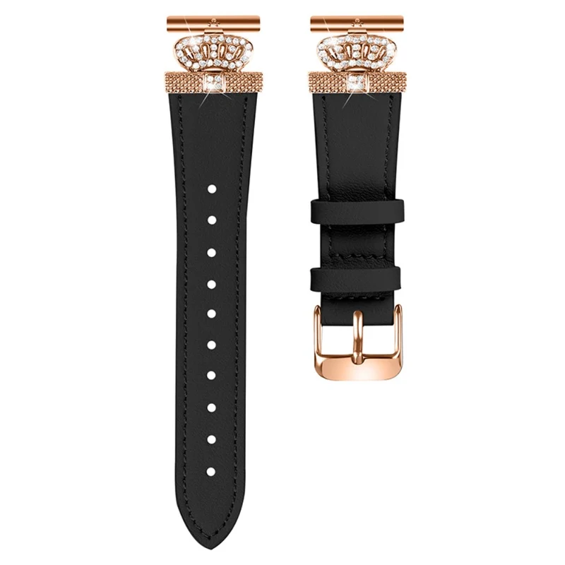 Huawei Watch 2 / GT 2 42mm / GT 3 42mm Watch Band Genuine Cow Leather Wrist Strap - Apricot