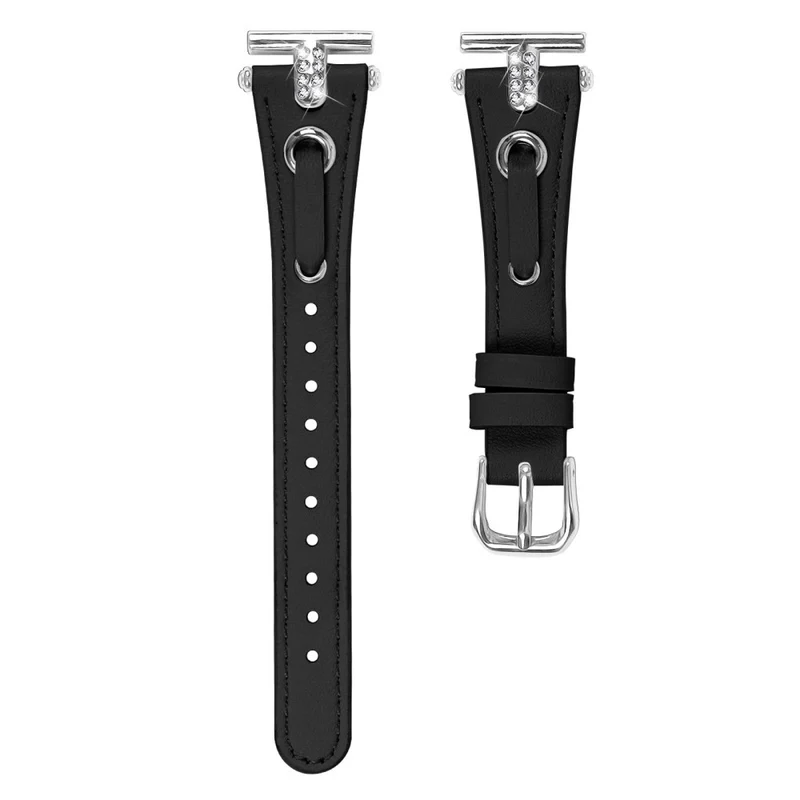 Huawei Watch 2 / GT 2 42mm / GT 3 42mm Watchband Genuine Cow Leather Wrist Strap - Apricot