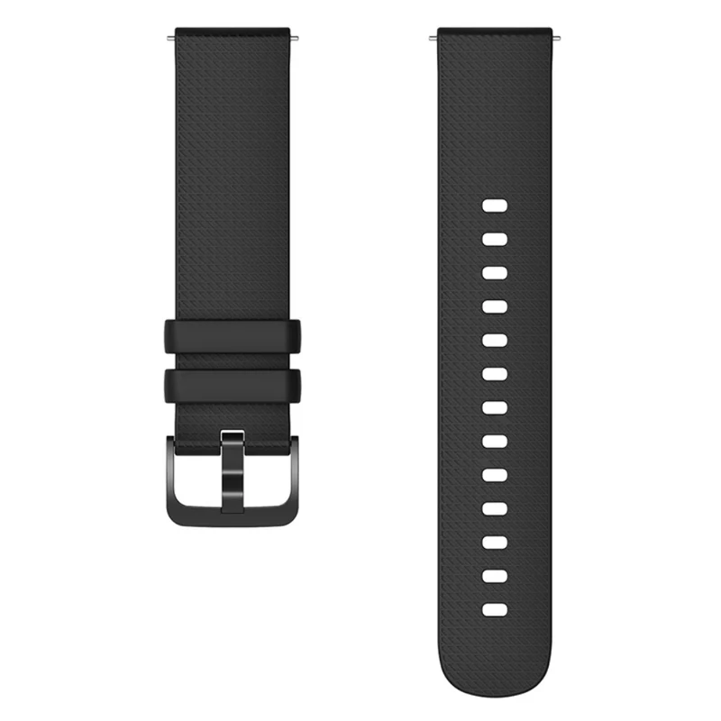 Garmin Vivomove 3 / GarminMove 3 Silicone Watch Strap 20mm Plaid Pattern Sport Bands