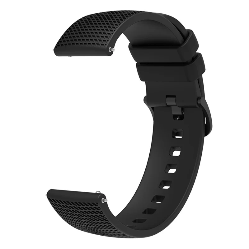 Garmin Vivomove 3 / GarminMove 3 Silicone Watch Strap 20mm Plaid Pattern Sport Bands