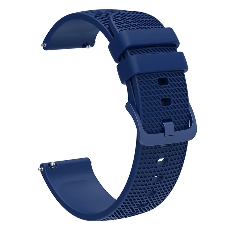Garmin Vivomove 3 / GarminMove 3 Silicone Watch Strap 20mm Plaid Pattern Sport Bands