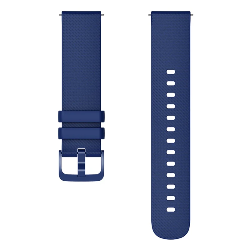 Garmin Vivomove 3 / GarminMove 3 Silicone Watch Strap 20mm Plaid Pattern Sport Bands