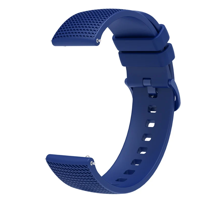 Garmin Vivomove 3 / GarminMove 3 Silicone Watch Strap 20mm Plaid Pattern Sport Bands