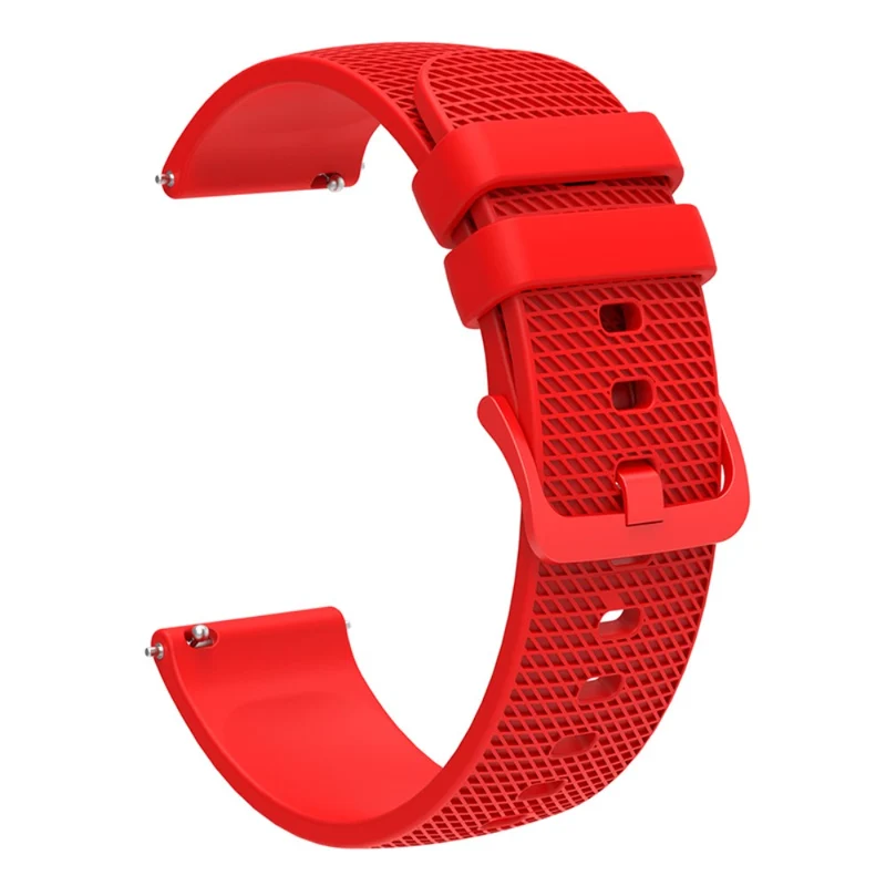 Garmin Vivomove 3 / GarminMove 3 Silicone Watch Strap 20mm Plaid Pattern Sport Bands