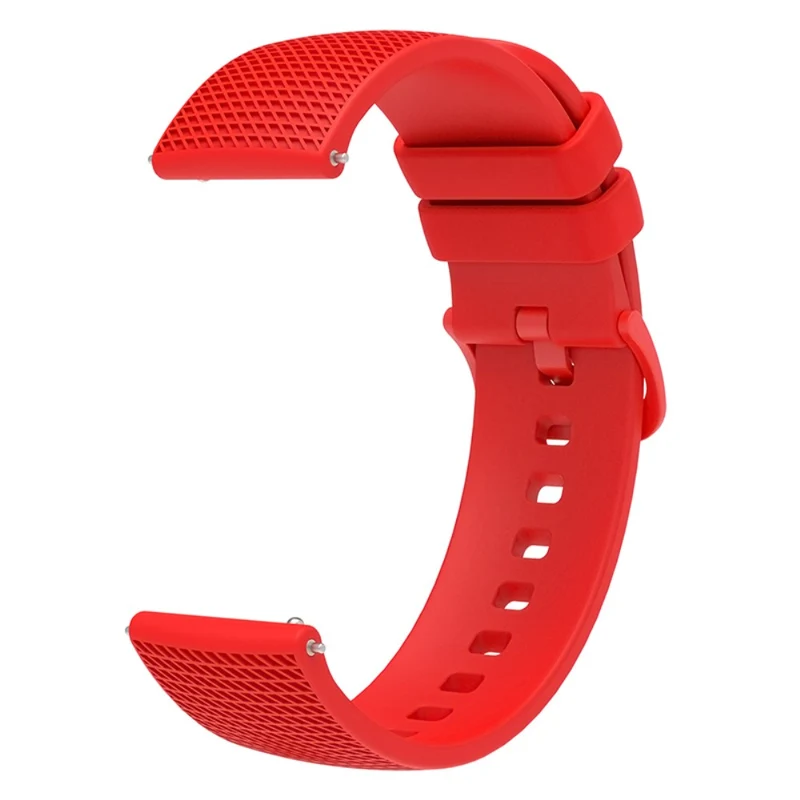Garmin Vivomove 3 / GarminMove 3 Silicone Watch Strap 20mm Plaid Pattern Sport Bands