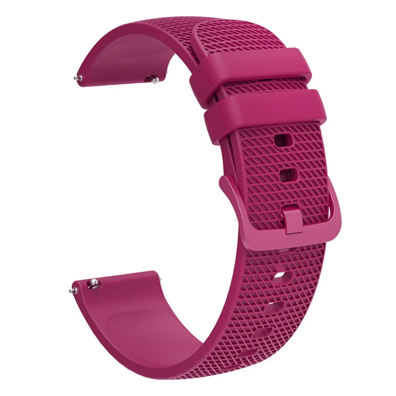 Garmin Vivomove 3 / GarminMove 3 Silicone Watch Strap 20mm Plaid Pattern Sport Bands