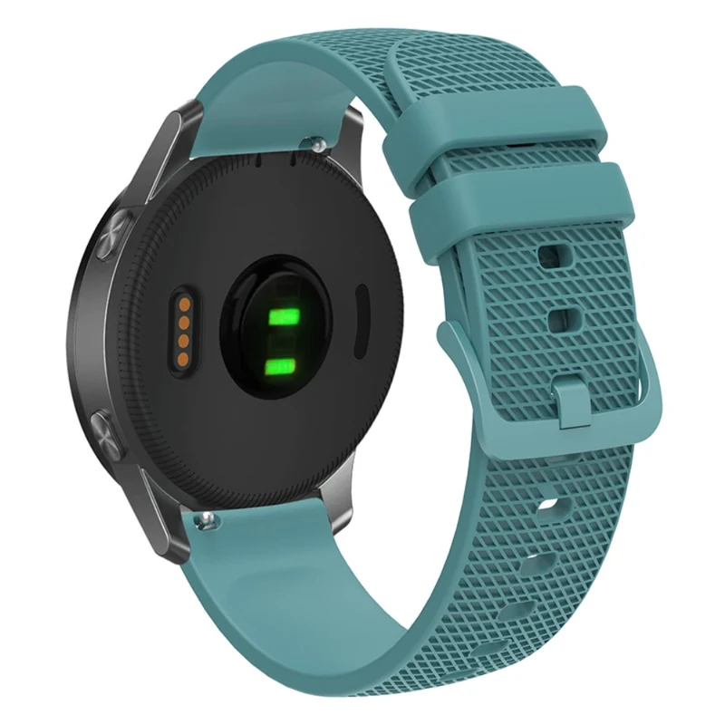 Garmin Vivomove 3 / GarminMove 3 Silicone Watch Strap 20mm Plaid Pattern Sport Bands