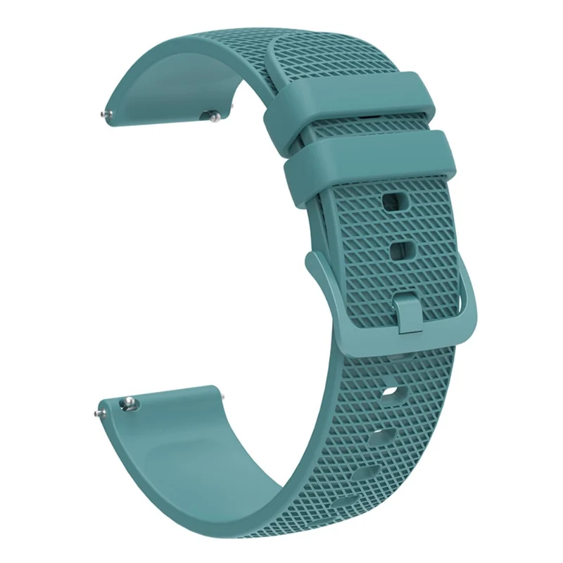Garmin Vivomove 3 / GarminMove 3 Silicone Watch Strap 20mm Plaid Pattern Sport Bands