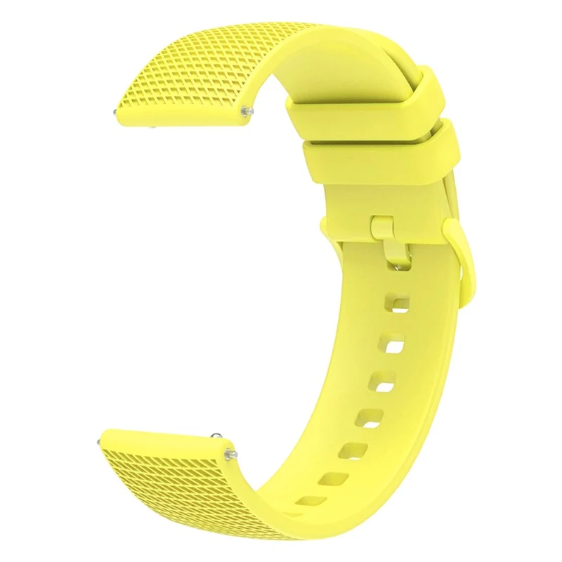 Garmin Vivomove 3 / GarminMove 3 Silicone Watch Strap 20mm Plaid Pattern Sport Bands