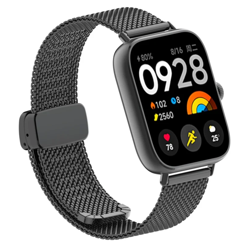 Samsung Galaxy Watch3 45mm / Huawei Watch Ultimate Stainless Steel 22mm Milanese Watch Band