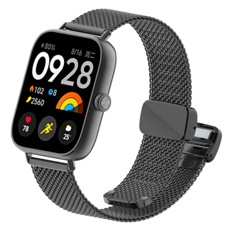 Samsung Galaxy Watch3 45mm / Huawei Watch Ultimate Stainless Steel 22mm Milanese Watch Band