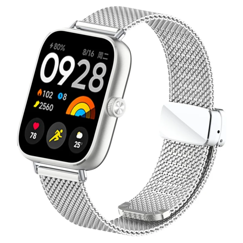 Samsung Galaxy Watch3 45mm / Huawei Watch Ultimate Stainless Steel 22mm Milanese Watch Band