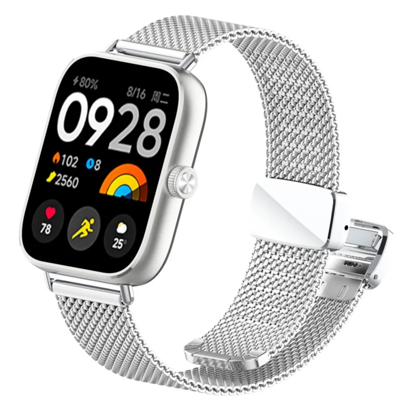 Samsung Galaxy Watch3 45mm / Huawei Watch Ultimate Stainless Steel 22mm Milanese Watch Band
