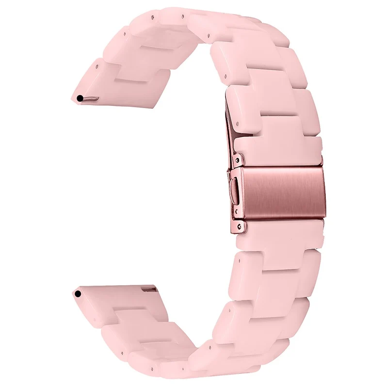 Popglory Replacement Strap Waterproof Resin Sports Watch Band - Leopard Printed