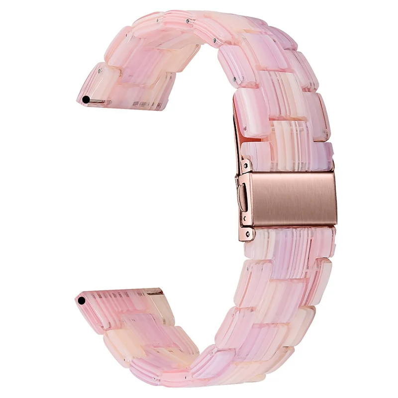 Resin Band Popglory Smart Watch Replacement Strap - Chocolate
