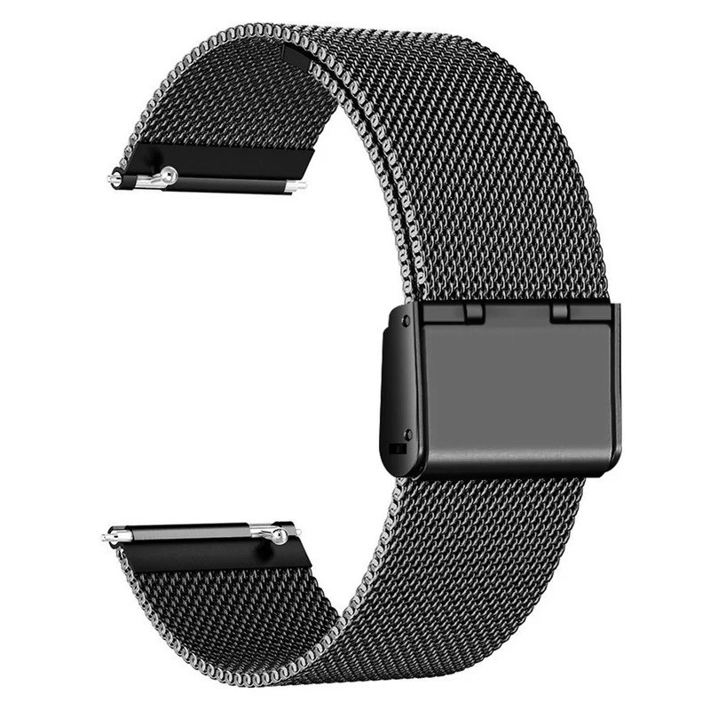 Popglory 1.85'' P66 Smart Watch Strap Quick Release Milanese 22mm Watch Band with Buckle