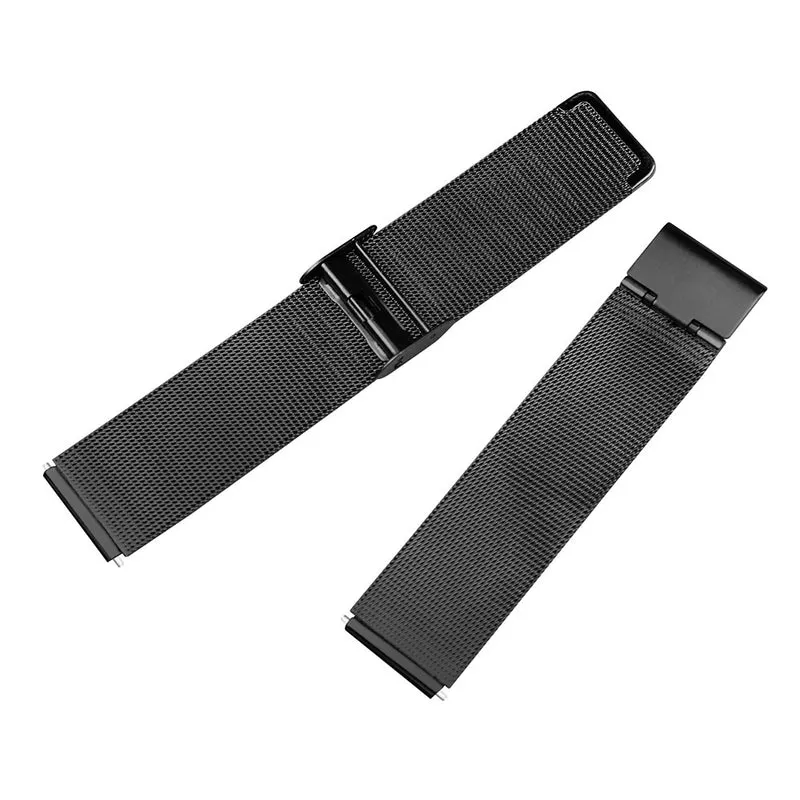 Popglory 1.85'' P66 Smart Watch Strap Quick Release Milanese 22mm Watch Band with Buckle