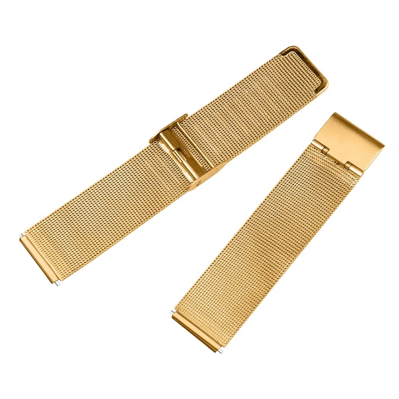 Quick Release Strap for Popglory 1.85'' P66 Smart Watch Band with Buckle Milanese 22mm Replacement Band