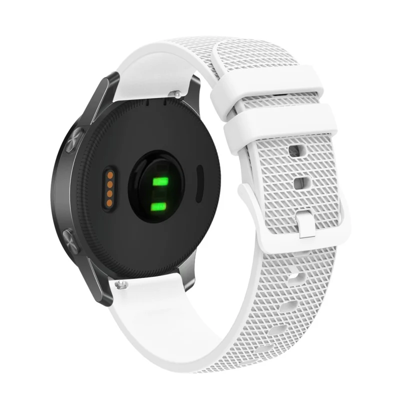 Samsung Gear S3 / Huami Amazfit Pace Silicone Watch Band Plaid Pattern 22mm Straps