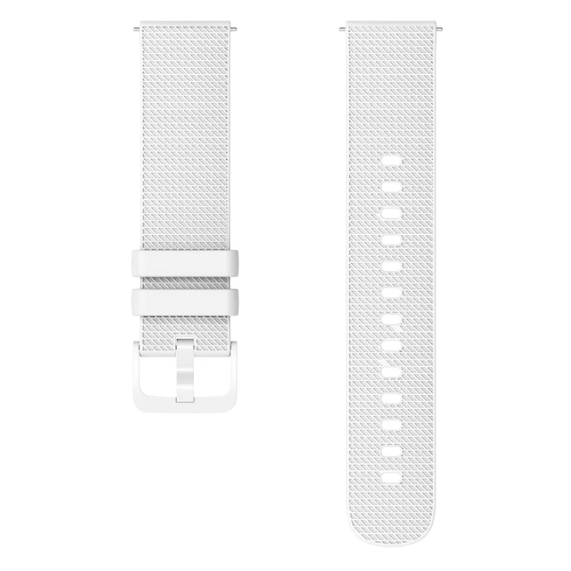 Samsung Gear S3 / Huami Amazfit Pace Silicone Watch Band Plaid Pattern 22mm Straps