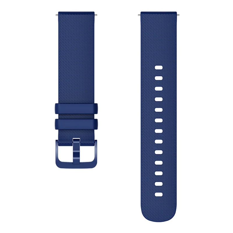 Samsung Gear S3 / Huami Amazfit Pace Silicone Watch Band Plaid Pattern 22mm Straps