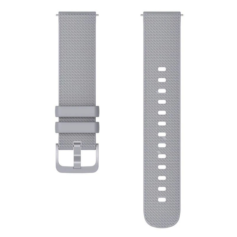 Samsung Gear S3 / Huami Amazfit Pace Silicone Watch Band Plaid Pattern 22mm Straps