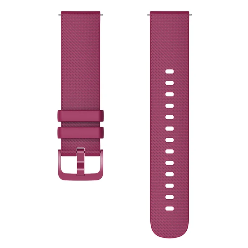 Samsung Gear S3 / Huami Amazfit Pace Silicone Watch Band Plaid Pattern 22mm Straps
