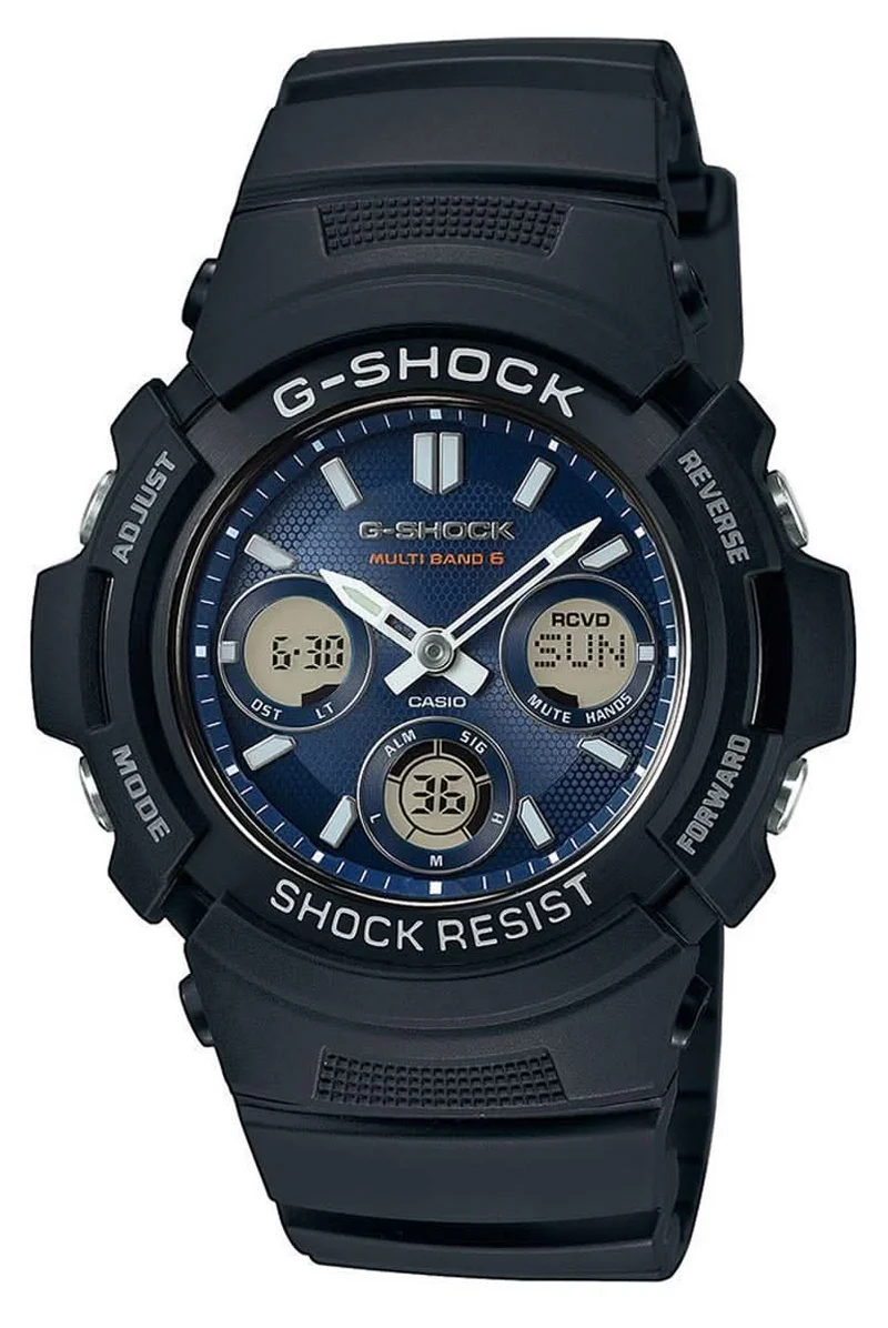 Casio G-Shock AWG-M100SB-2AER Herrenuhr • Tough Solar • Smarte Funktionen