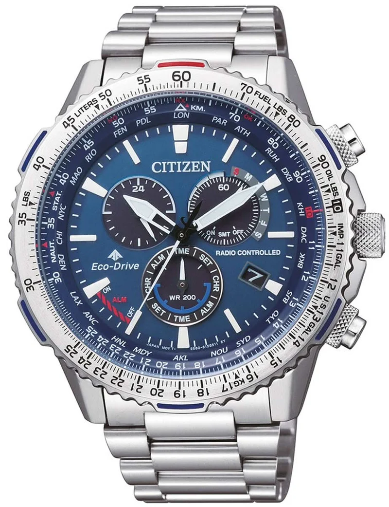 Citizen Promaster Sky CB5000-50L Herrenuhr • Funk • Solar