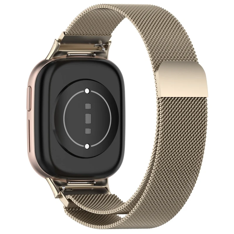 Honor Watch 4 TMA-L19 Metal Replacement Band Magnetic Milanese Mesh Watch Strap - Starlight Color