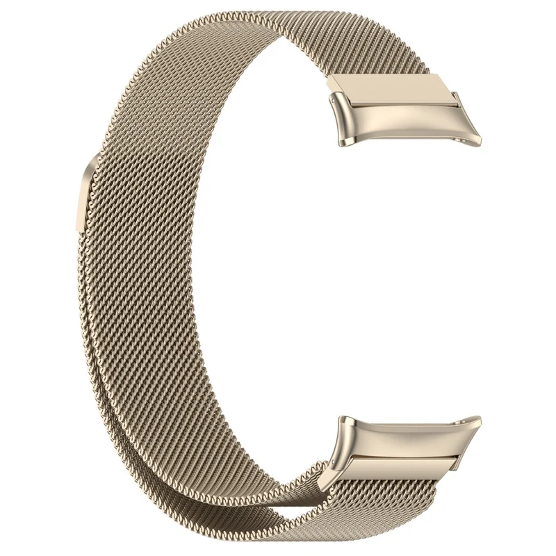 Honor Watch 4 TMA-L19 Metal Replacement Band Magnetic Milanese Mesh Watch Strap - Starlight Color