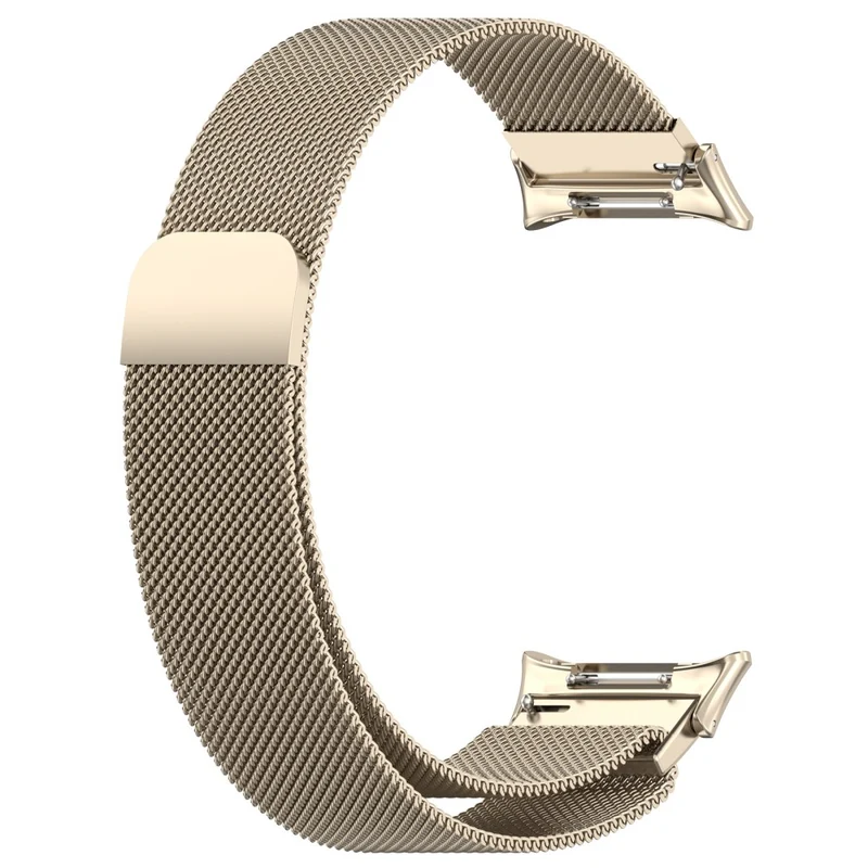 Honor Watch 4 TMA-L19 Metal Replacement Band Magnetic Milanese Mesh Watch Strap - Starlight Color
