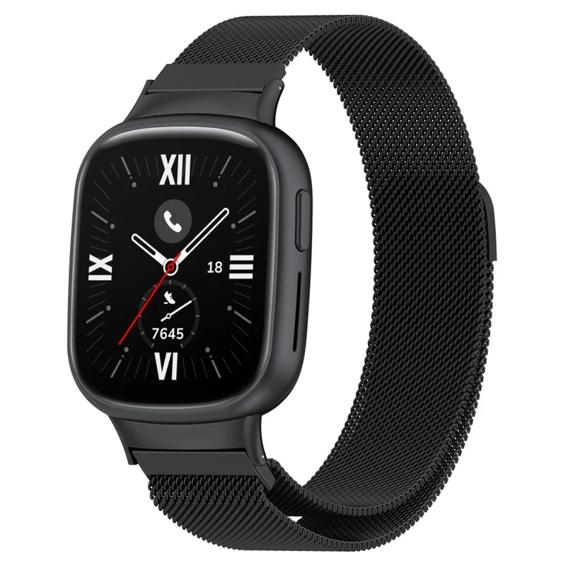 Honor Watch 4 TMA-L19 Metal Replacement Band Magnetic Milanese Mesh Watch Strap - Starlight Color