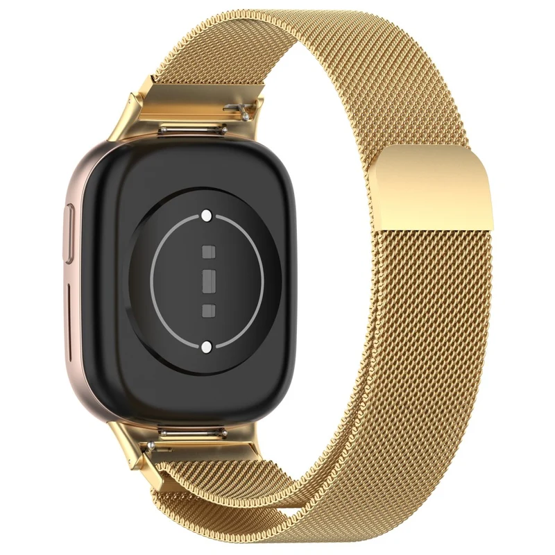 Honor Watch 4 TMA-L19 Metal Replacement Band Magnetic Milanese Mesh Watch Strap - Starlight Color