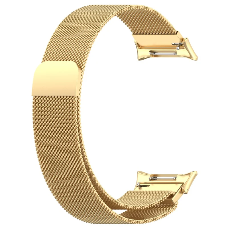 Honor Watch 4 TMA-L19 Metal Replacement Band Magnetic Milanese Mesh Watch Strap - Starlight Color