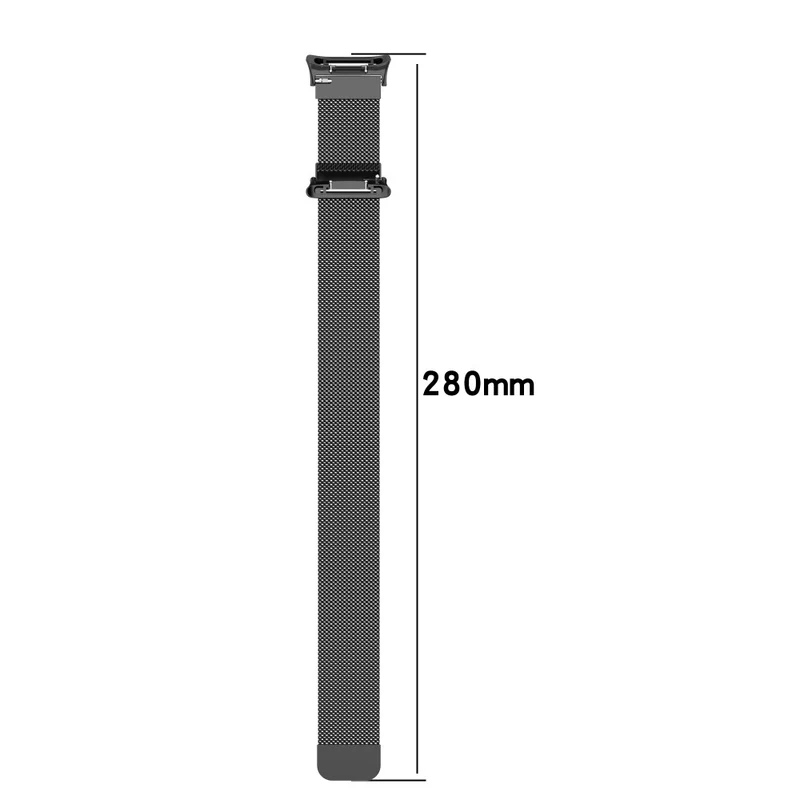 Honor Watch 4 TMA-L19 Metal Replacement Band Magnetic Milanese Mesh Watch Strap - Starlight Color