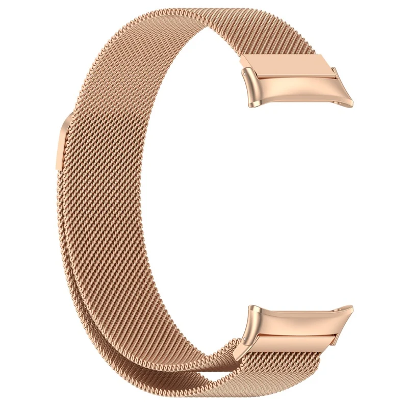 Honor Watch 4 TMA-L19 Metal Replacement Band Magnetic Milanese Mesh Watch Strap - Starlight Color