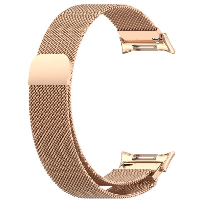 Honor Watch 4 TMA-L19 Metal Replacement Band Magnetic Milanese Mesh Watch Strap - Starlight Color
