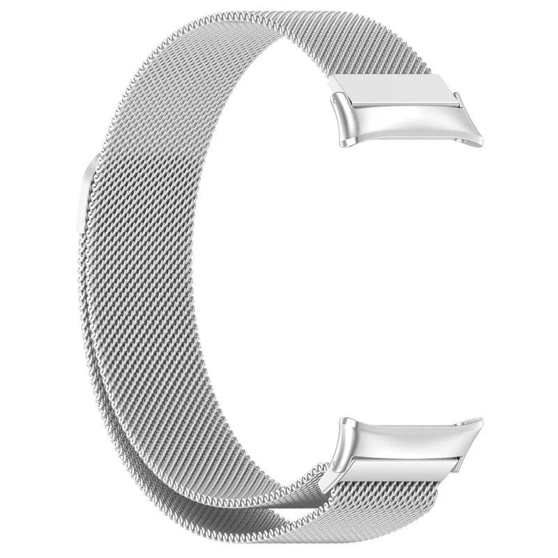 Honor Watch 4 TMA-L19 Metal Replacement Band Magnetic Milanese Mesh Watch Strap - Starlight Color
