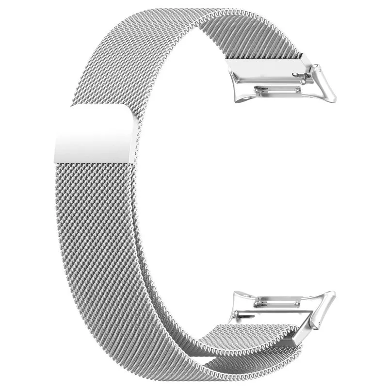 Honor Watch 4 TMA-L19 Metal Replacement Band Magnetic Milanese Mesh Watch Strap - Starlight Color