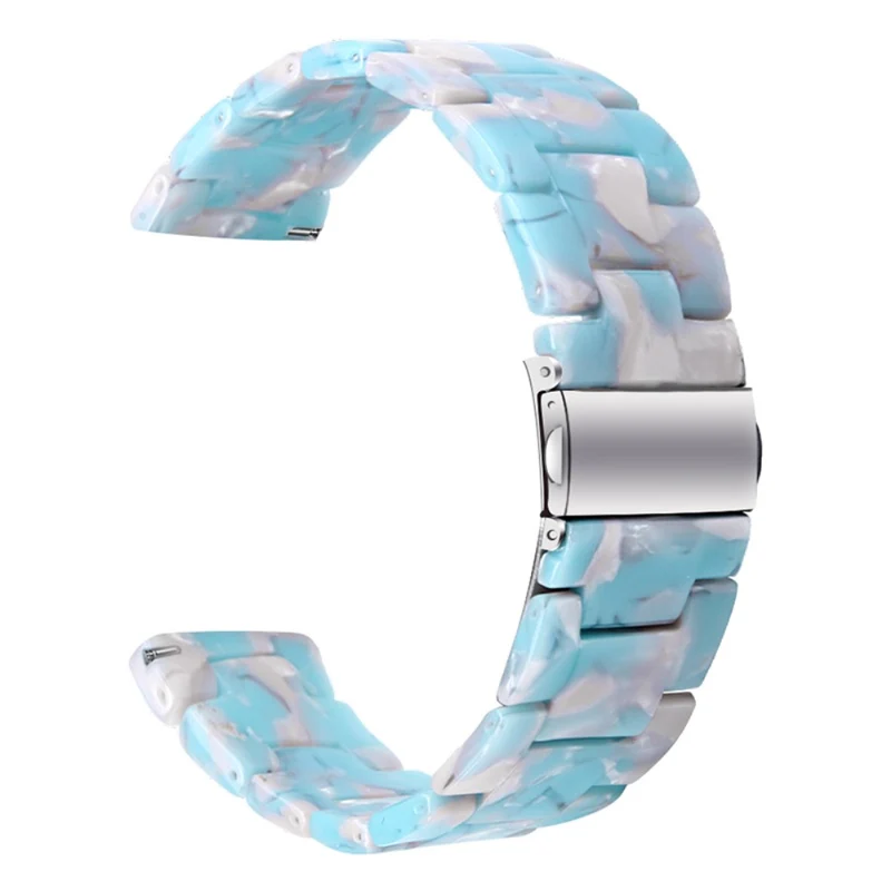 Garmin Vivoactive 4 Resin Watch Strap 22mm Water Resistant Replacement Watch Band - Chocolate