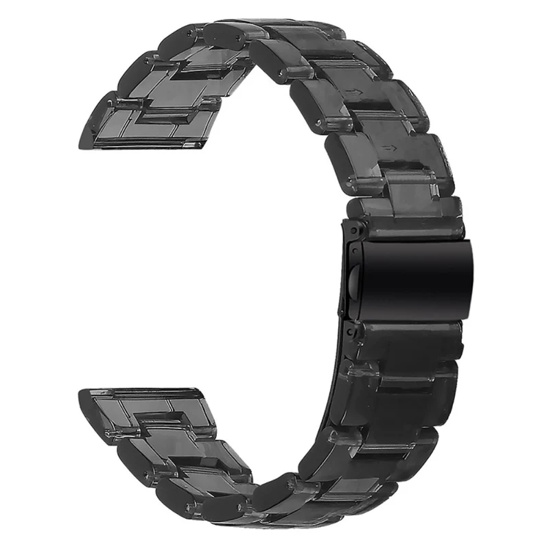 Garmin Vivoactive 4 Resin Watch Strap 22mm Water Resistant Replacement Watch Band - Chocolate