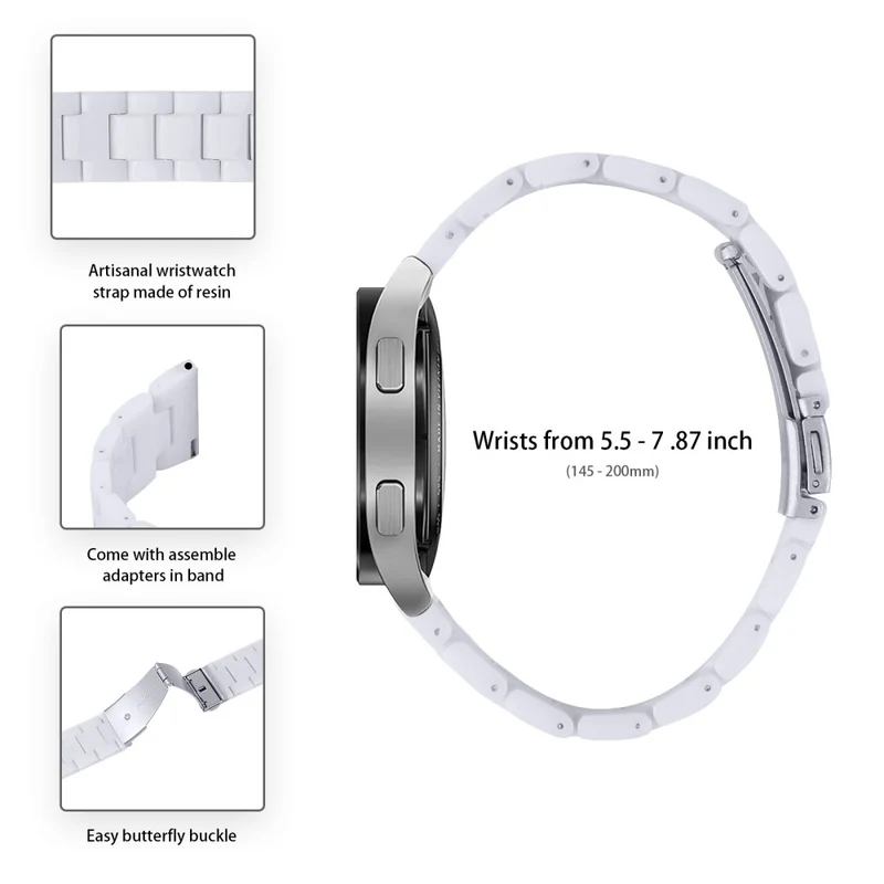Garmin Vivoactive 4 Replacement Watch Strap 22mm Water Resistant Resin Watch Band