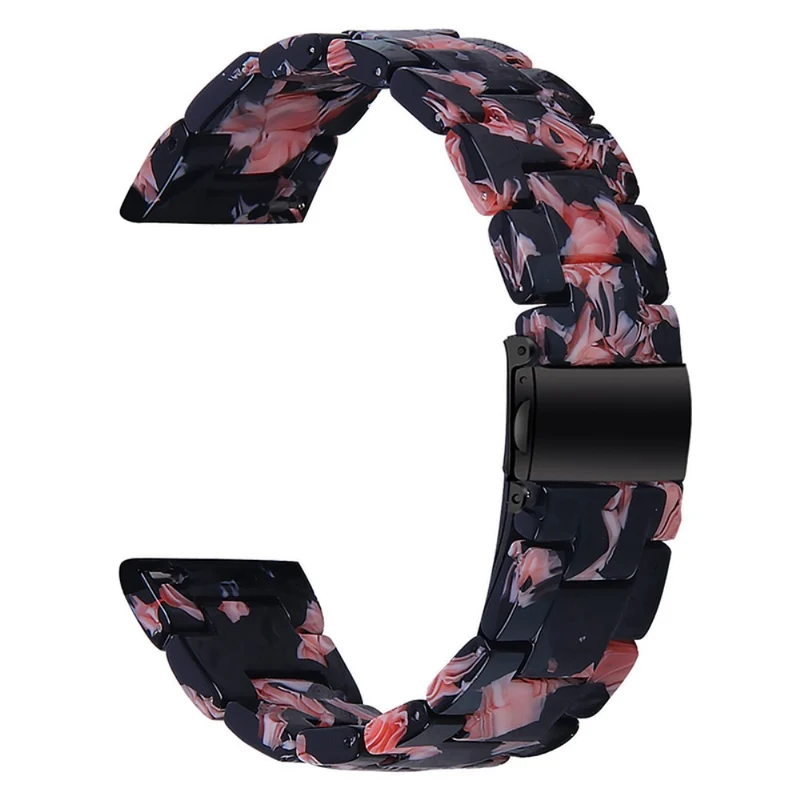 Garmin Vivoactive 4 Replacement Watch Strap 22mm Water Resistant Resin Watch Band